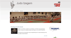 Desktop Screenshot of izegemsejudoclub.be